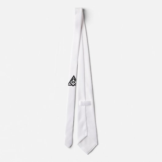 Freemasonsymbool Stropdas (Achterkant)