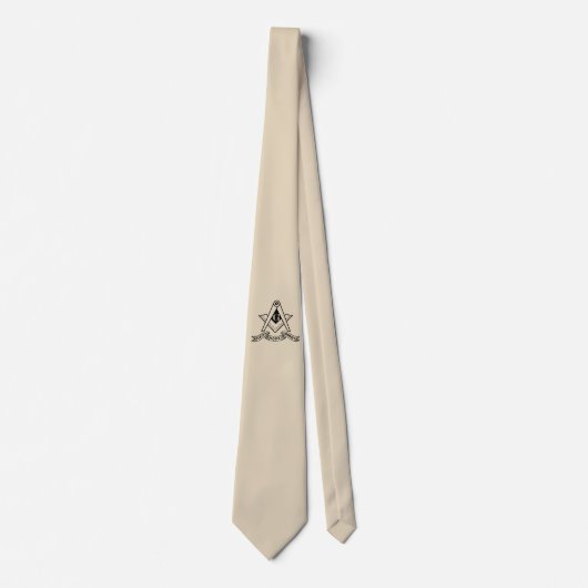Freemasonsymbool Stropdas (Voorkant)