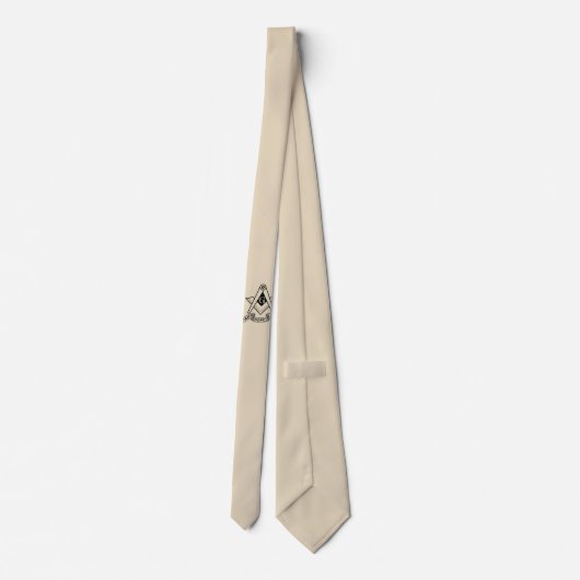 Freemasonsymbool Stropdas (Achterkant)