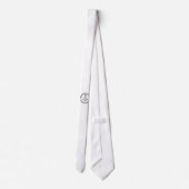 Freemasonsymbool Stropdas (Achterkant)
