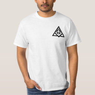 Freemasonsymbool T-shirt