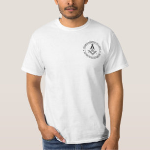 Freemasonsymbool T-shirt