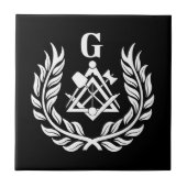 Freemasonsymbool Tegeltje (Voorkant)