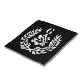 Freemasonsymbool Tegeltje (Zijkant)