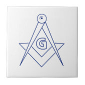 Freemasonsymbool Tegeltje (Voorkant)