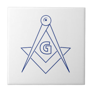 Freemasonsymbool Tegeltje