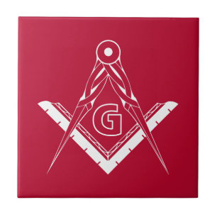 Freemasonsymbool Tegeltje
