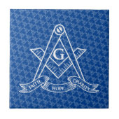 Freemasonsymbool Tegeltje (Voorkant)