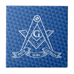 Freemasonsymbool Tegeltje