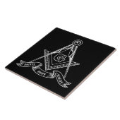 Freemasonsymbool Tegeltje (Zijkant)