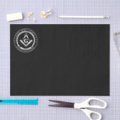Freemasonsymbool Tissuepapier (Craft)