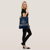 Freemasonsymbool Tote Bag (Op model)