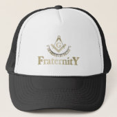 Freemasonsymbool Trucker Pet (Voorkant)