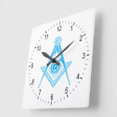 Freemasonsymbool Vierkante Klok (Hoek)