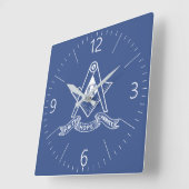 Freemasonsymbool Vierkante Klok (Hoek)