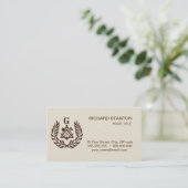 Freemasonsymbool Visitekaartje (Staand voorkant)
