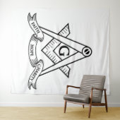 Freemasonsymbool Wandkleed (In Situ (horizontaal))