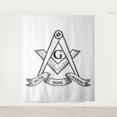 Freemasonsymbool Wandkleed (Voorkant)