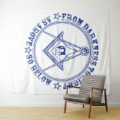Freemasonsymbool Wandkleed (In Situ (horizontaal))
