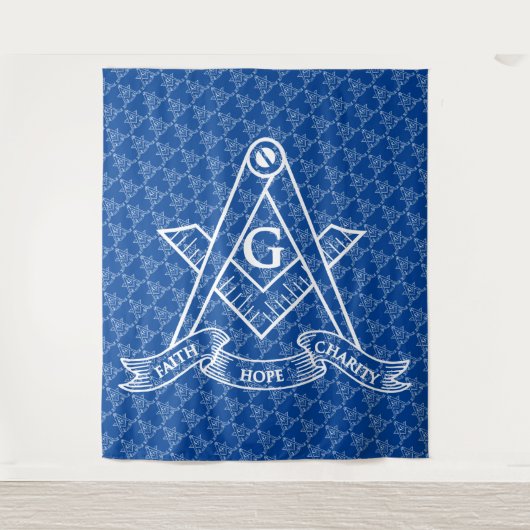 Freemasonsymbool Wandkleed (Voorkant)