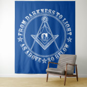 Freemasonsymbool Wandkleed (In situ)