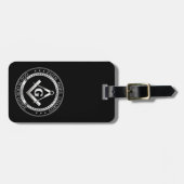Freemasonzegel Bagagelabel (Voorkant horizontaal)