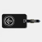 Freemasonzegel Bagagelabel (Achterkant horizontaal)