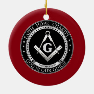 Freemasonzegel Keramisch Ornament