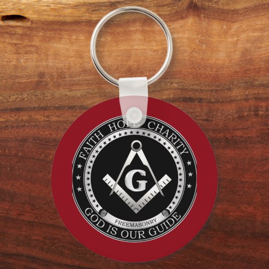 Freemasonzegel Sleutelhanger (Voorkant)