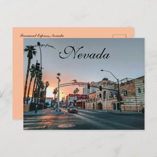 Freemont Express Nevada Briefkaart (Voorkant / Achterkant)