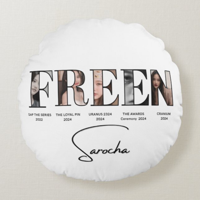 Freen Sarocha - FreenBecky Rond Kussen (Voorkant)