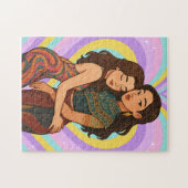 Freenbecky Thai GL Ship Couple Freen & Becky Legpuzzel (Horizontaal)