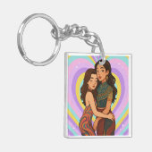 Freenbecky Thai GL Ship Couple Freen & Becky  Sleutelhanger (Voorkant Links)