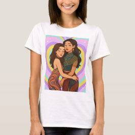 Freenbecky Thai GL Ship Couple Freen & Becky  T-shirt