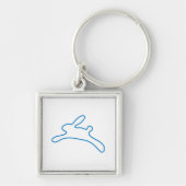 Freenet Bunny Logo Sleutelhanger (Voorkant)