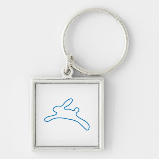 Freenet Bunny Logo Sleutelhanger (Voorkant)