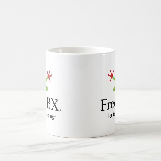 FreePBX-Logo (Klassieke Mok) Koffiemok (Center)