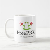 FreePBX-Logo (Klassieke Mok) Koffiemok (Links)