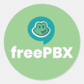 FreePBX Logo Kleur Stickers (Voorkant)