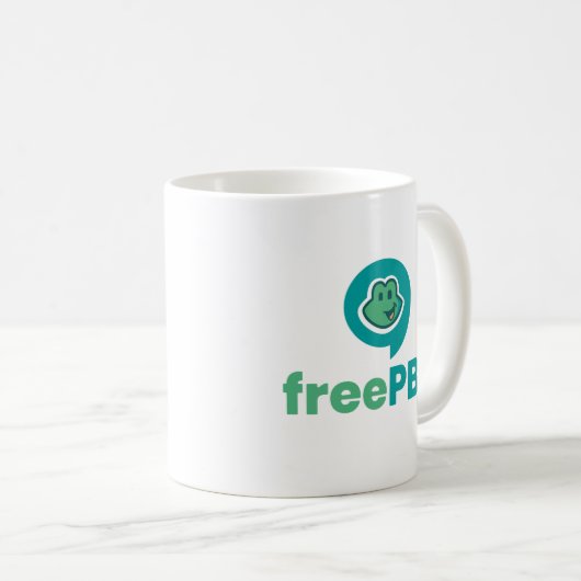 FreePBX-Logo Mok (Voorkant rechts)