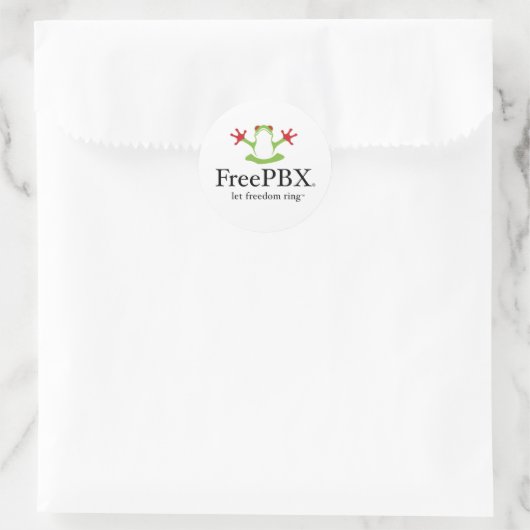 FreePBX Logo Stickers (Classic) (Tas)