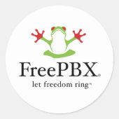 FreePBX Logo Stickers (Classic) (Voorkant)