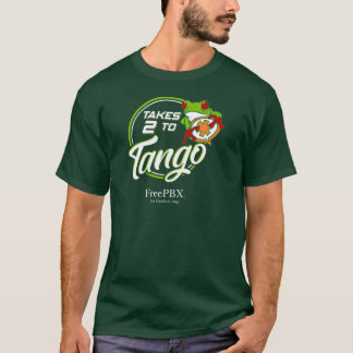 FreePBX neemt 2 naar Tango T-shirt