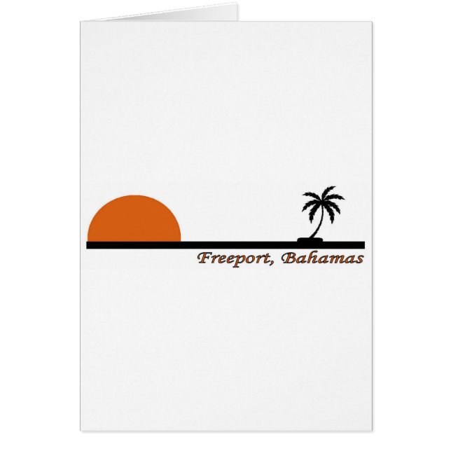 Freeport, Bahama's (Voorkant)