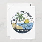 Freeport Bahamas Briefkaart (Voorkant / Achterkant)