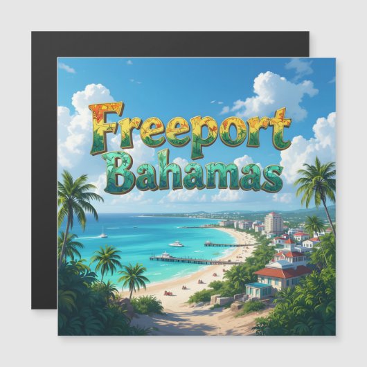 Freeport bahamas dreaming (Voorkant / Achterkant)