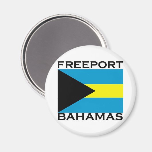 Freeport, Bahama's Magneet (Voorkant / Achterkant)