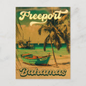 Freeport Bahamas  Souvenirs 80's Briefkaart (Voorkant)