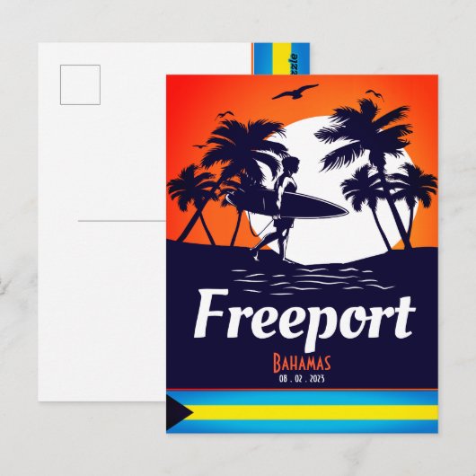 Freeport Bahamas Souvenirs Briefkaart (Voorkant / Achterkant)
