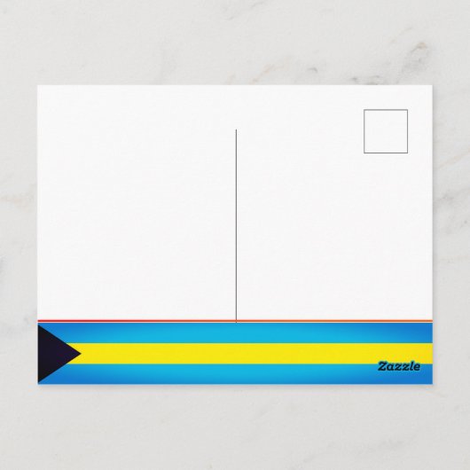 Freeport Bahamas  Souvenirs Briefkaart (Achterkant)